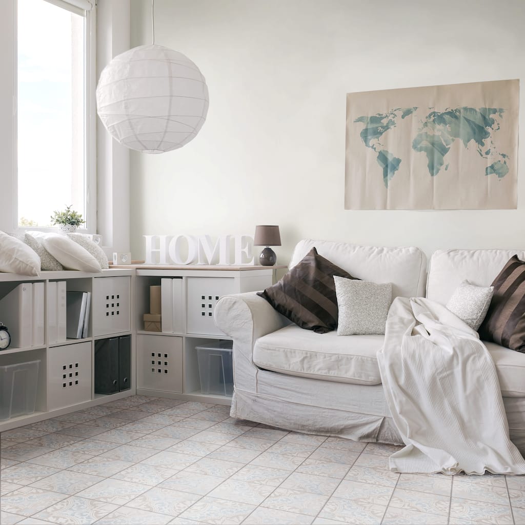Merola Tile Barcelona Decor Montjuic 5-3/4" x 5-3/4" Porcelain Floor and Wall Tile