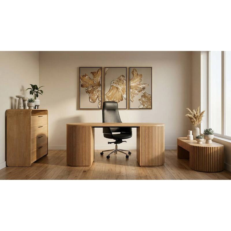 Modrest Dresden Modern Natural Acacia Chest