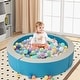 preview thumbnail 4 of 18, Costway 44.5" x 10" Baby Ball Pit Detachable Foam Ball Pit with 50