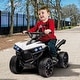 preview thumbnail 11 of 28, 6V Kids Ride-on Toy, 4-Wheeler ATV Play Car White