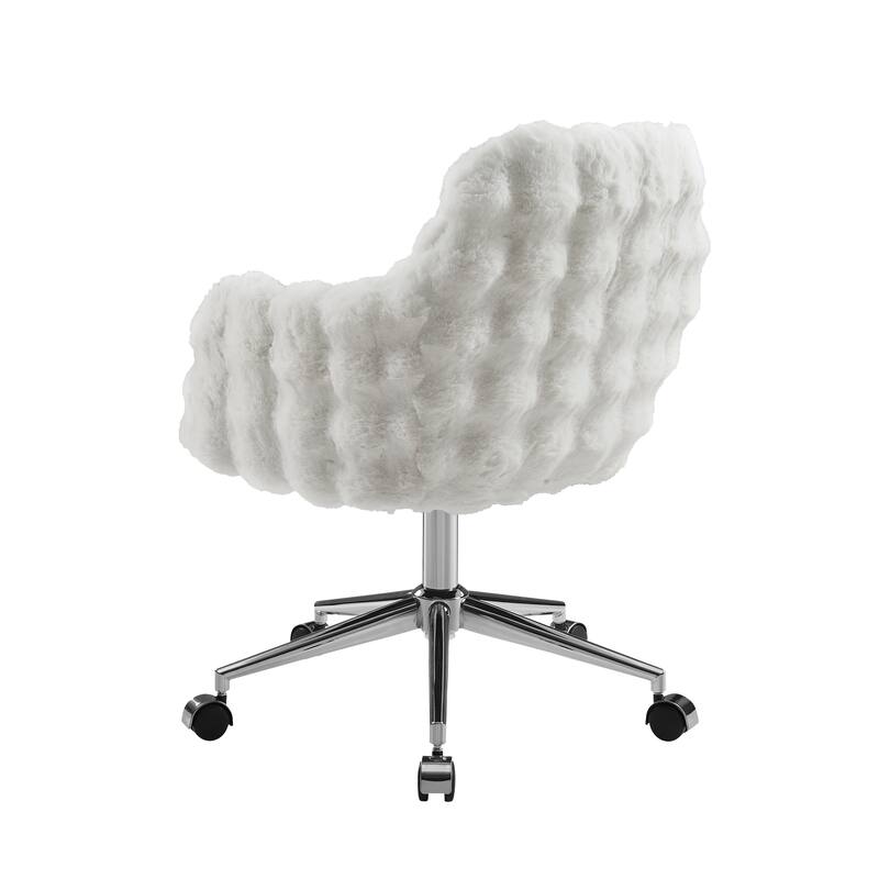 Fiona Office Chair White Cloud Bubble