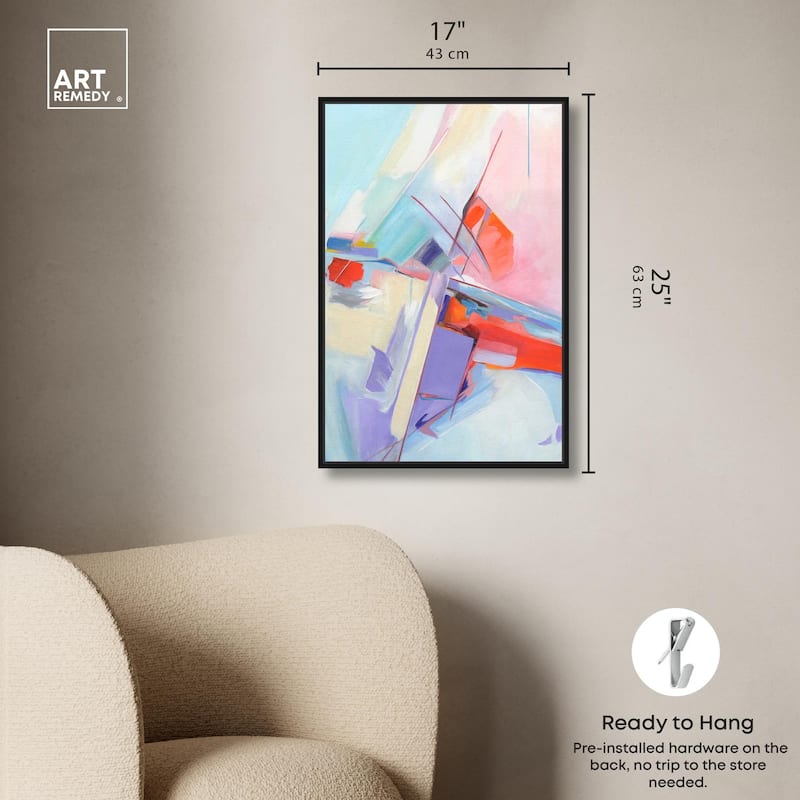 Give Joy II Canvas by Art Remedy