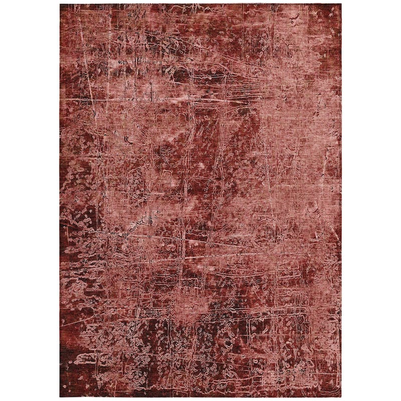 Rari Contemporary Abstract Weather Resistant Versatile Elegance Outdoor Rug