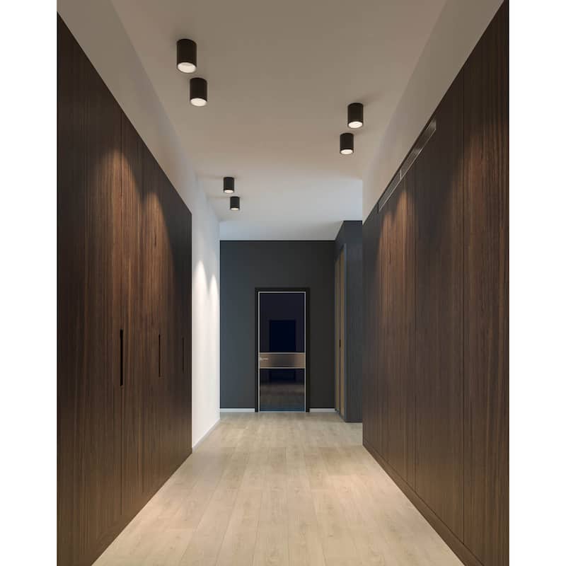 Focus 5 Inch LED Cylinder CCT Flush Mount