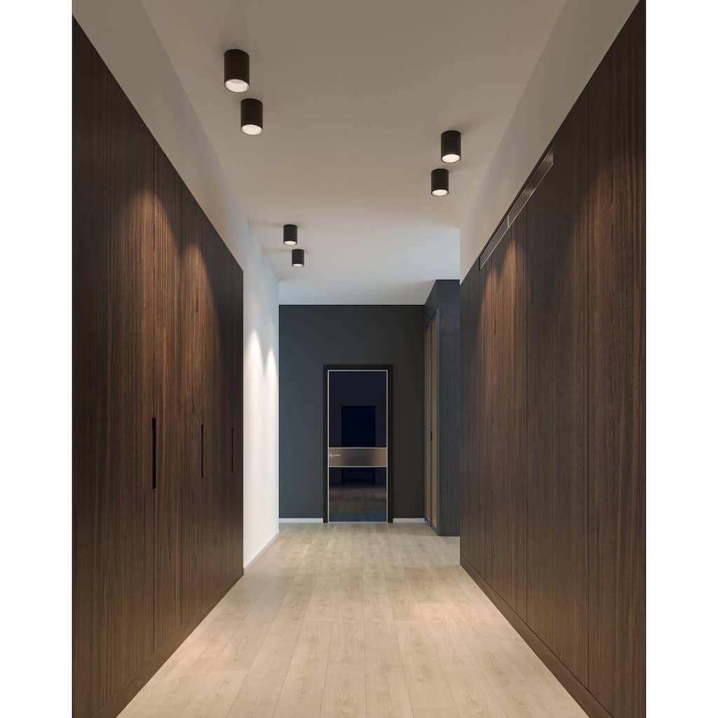 Focus 5 Inch LED Cylinder CCT Flush Mount