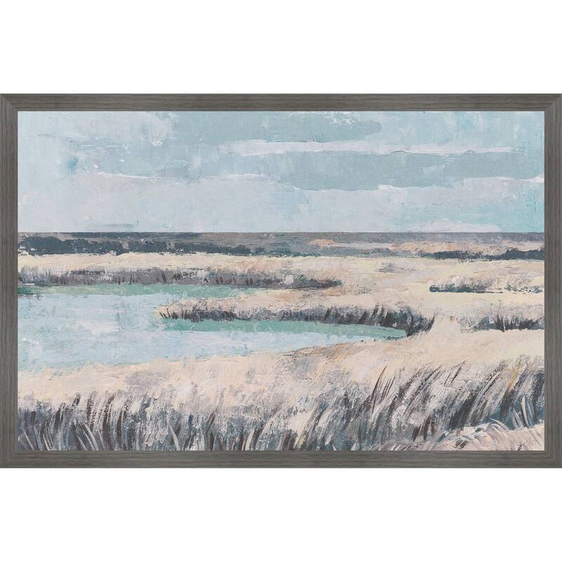 A Cool Swim Framed Print