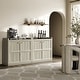 preview thumbnail 27 of 49, Multifunctional Minimalist Side Cabinet with 3D Design