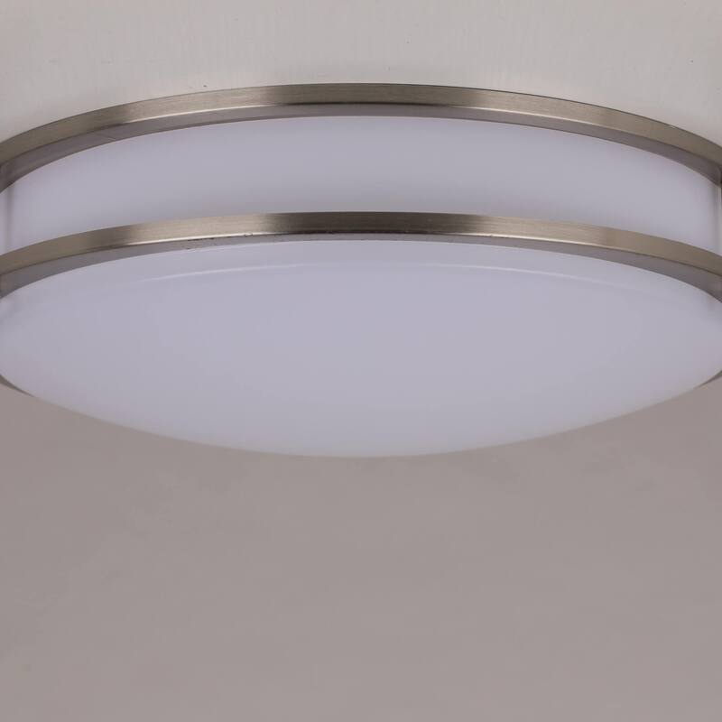 Ripon 14.5 Inch Integrated Dimmable LED Ceiling Light - Matte Black