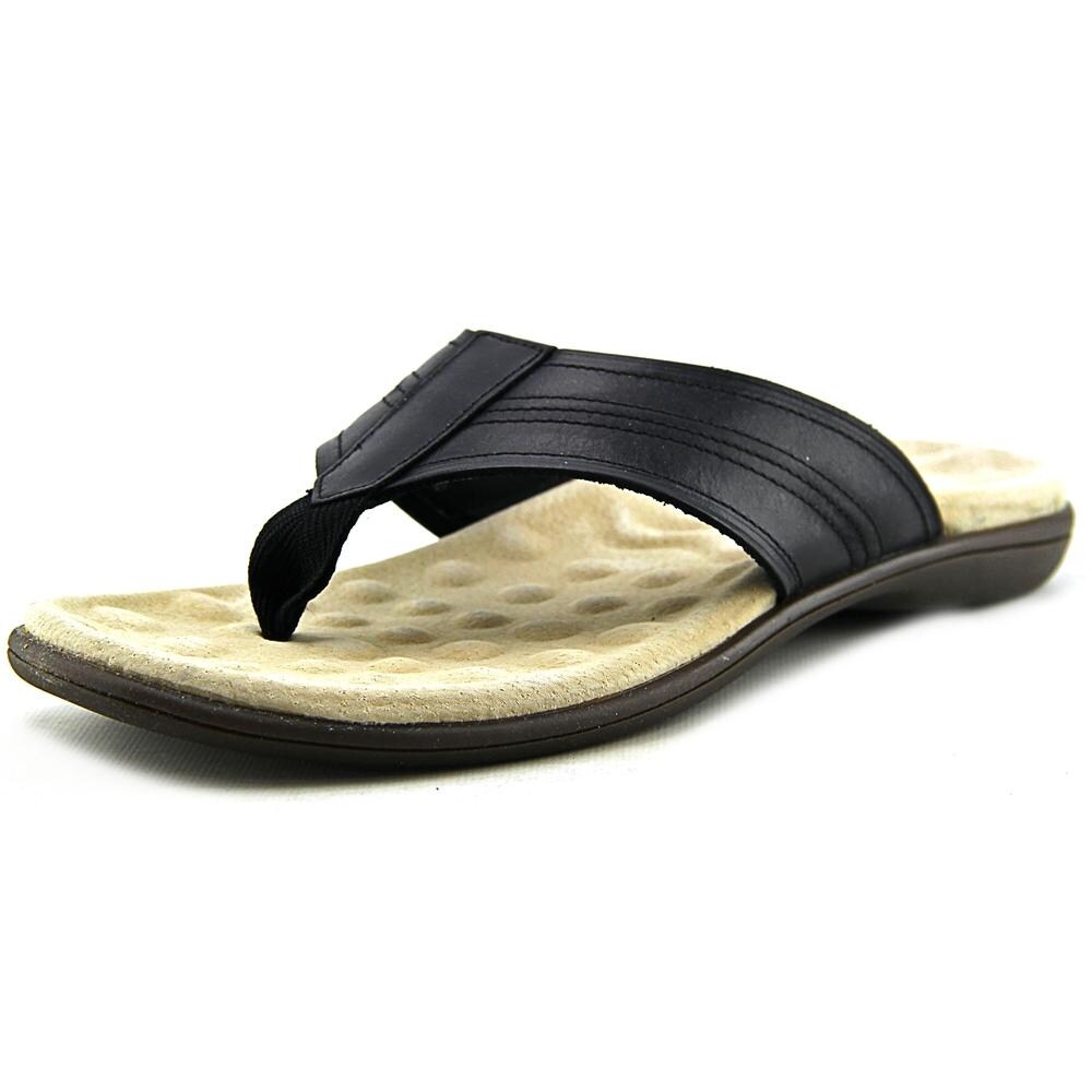 bass leather flip flops