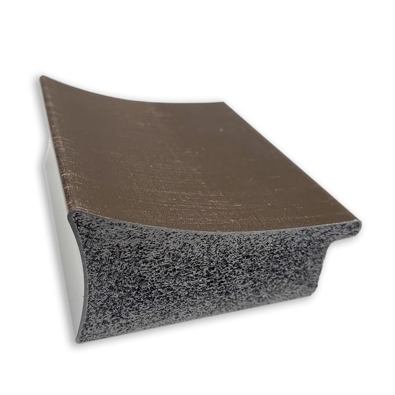 Elegant Brushed Bronze Framed Natural Corkboard Bulletin Board