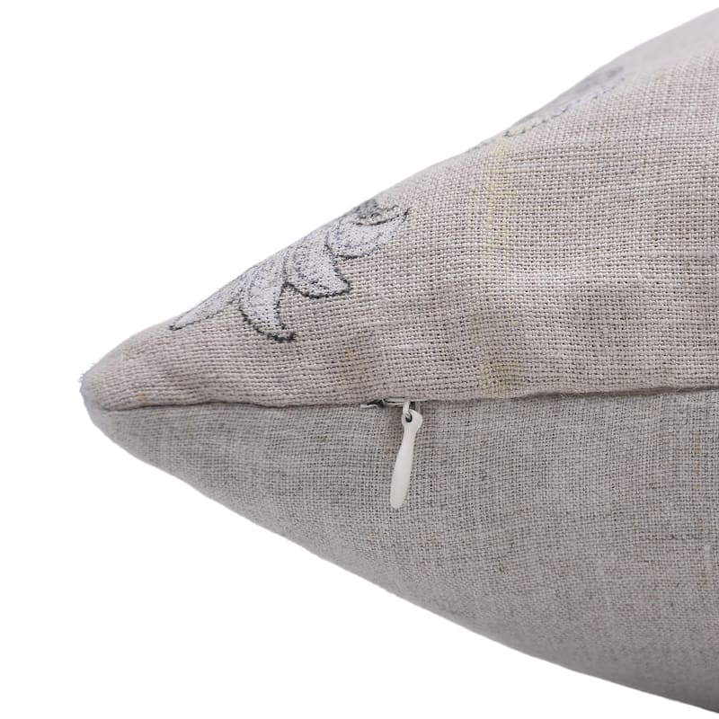 Fabdivine Linen Handmade Block print pillow Cover