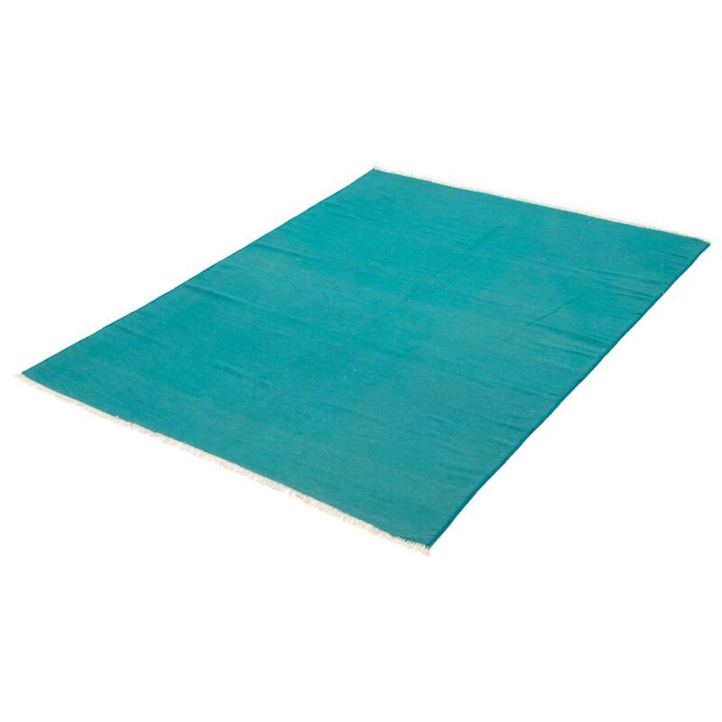 Ankara FW Teal Kilim 5'9" x 8'3" - 5'9 x 8'3