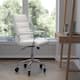 Option White LeatherSoft/Chrome Frame