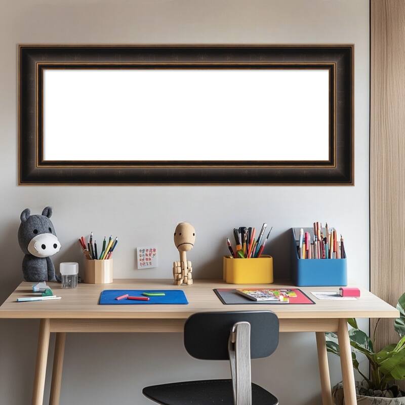 Amanti Art Villa Oil Rubbed Bronze Framed Dry Erase Magnetic Board