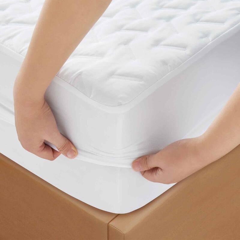 Waterproof Mattress Protector, Noiseless & Secure Fit with Deep Pocket