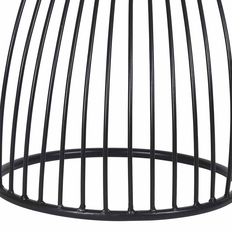 ADECO Metal End Table Side Nightstand Gold Accent Coffee Table Stools