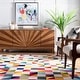 preview thumbnail 6 of 9, nuLOOM Modern Abstract Triangle Mosaic Multicolor Area Rug
