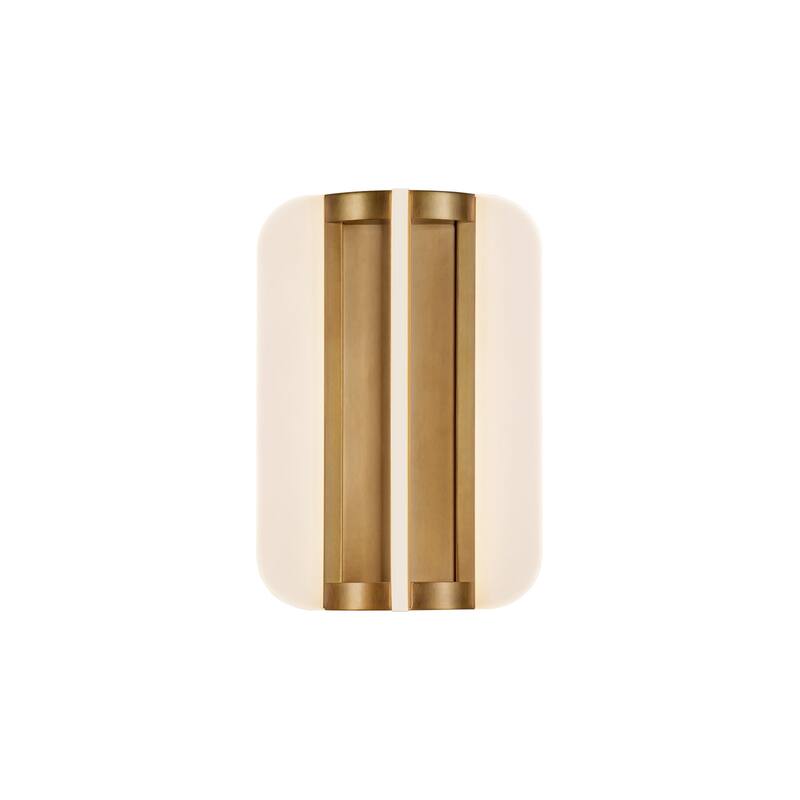 Alora Lighting WV336710 Anders 11" Tall LED Wall Sconce - Vintage Brass