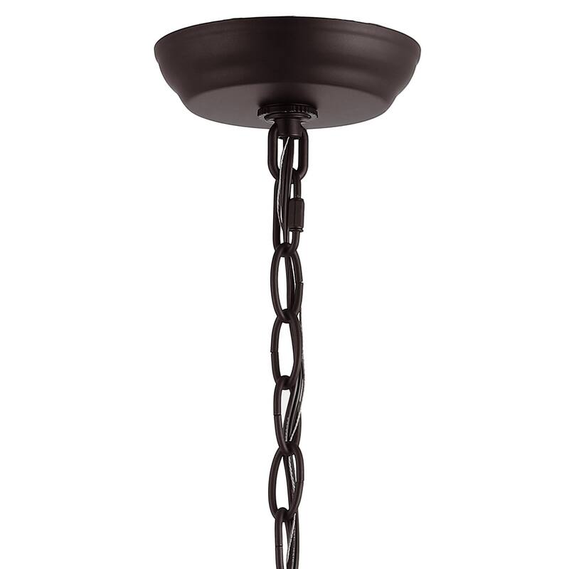 Marion Lantern Metal LED Pendant, by JONATHAN Y