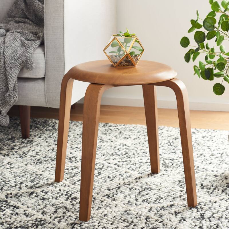 SAFAVIEH Nupur Stackable Stool - 22 In. W x 22 In. D x 18 In. H - 22Wx22Dx18H