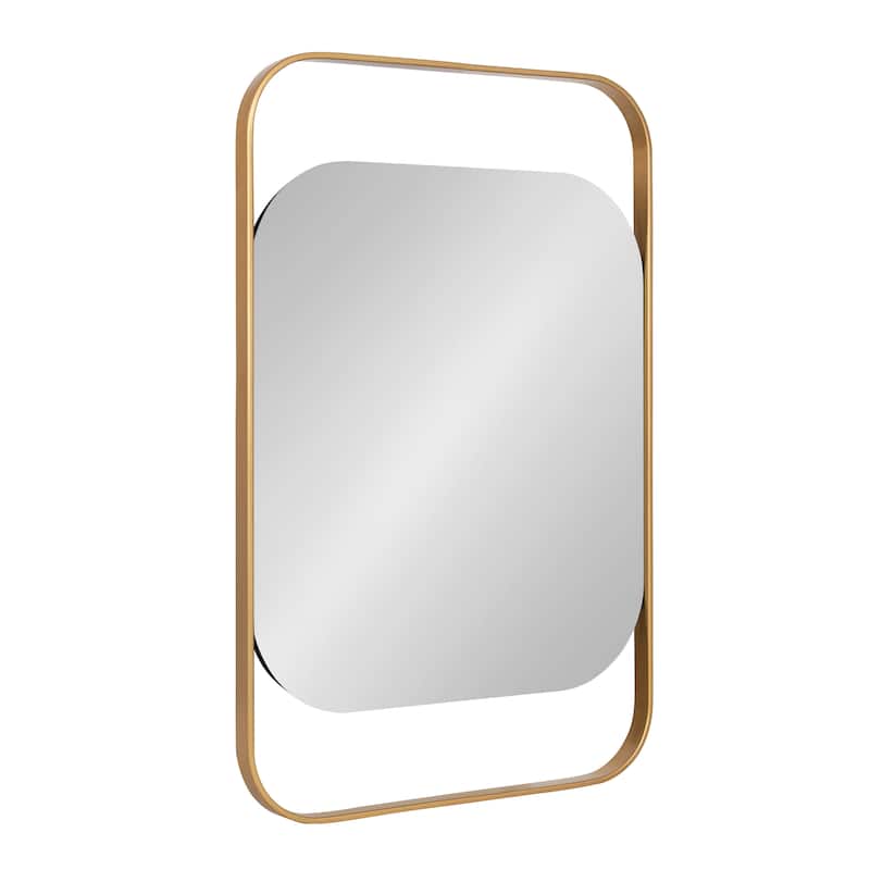 Kate and Laurel Kellom Metal Framed Wall Mirror - 20x30 - 20x30 - Gold