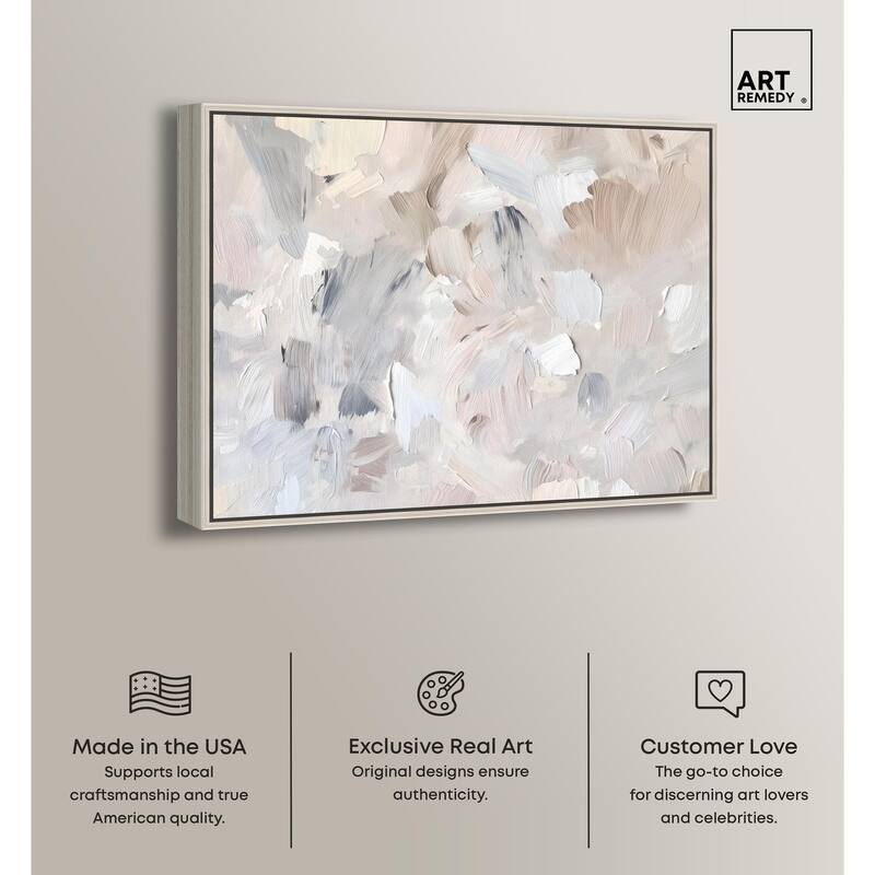Soft Colors Fade II Canvas by Art Remedy
