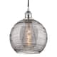 Option Polished Chrome / Light Smoke Deco Swirl