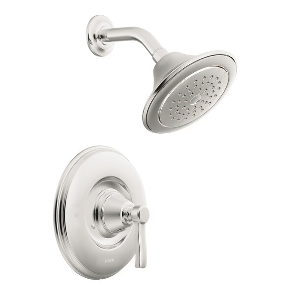 Moen TS3212 Single Handle Moentrol Pressure Balanced Shower Trim with Shower Head and Volume Control from the Rothbury