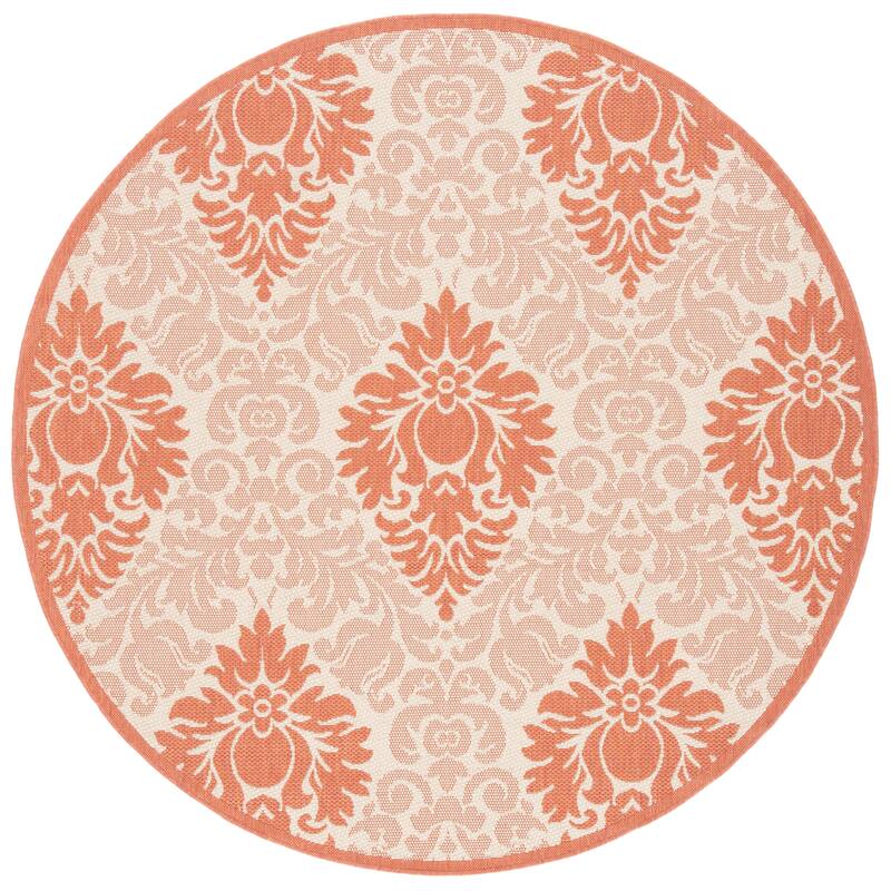SAFAVIEH Courtyard Willene Boho Indoor/ Outdoor Waterproof Patio Backyard Rug