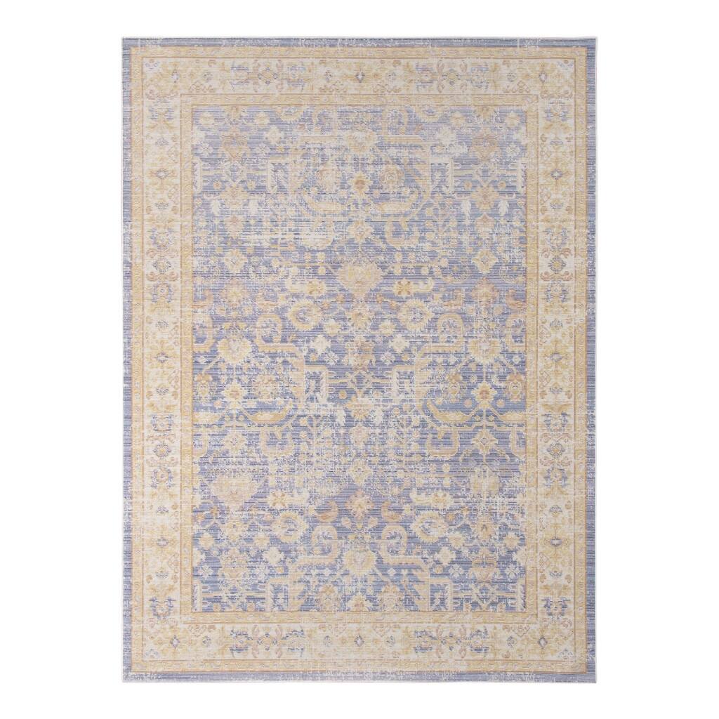 Pire Power Loomed Distressed Area Rug By HomeRoots