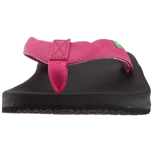 sanuk pink flip flops