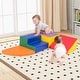 preview thumbnail 12 of 15, 4-Piece Climb and Crawl Foam Block Play Set for Kids