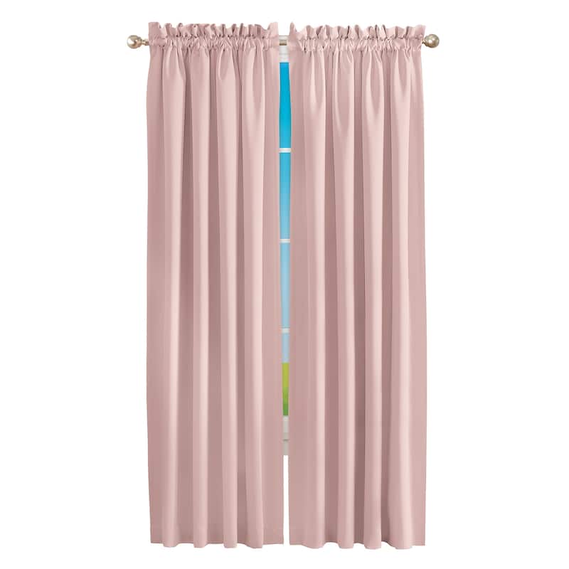 Madison Room-Darkening Solid Color Curtains