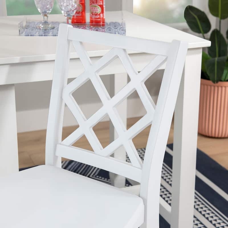 Catron Counter Height Solid Wood Dining Bar Stool