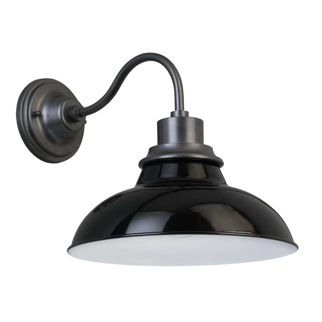 Design House 588566-GBG Hamilton 12" Tall Outdoor Wall Sconce