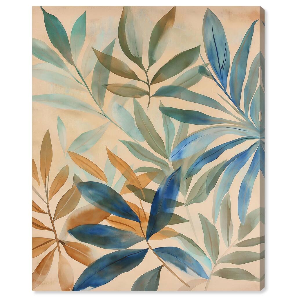 Leaf Labyrinth I Canvas by Art Remedy, Gallery Wrapped