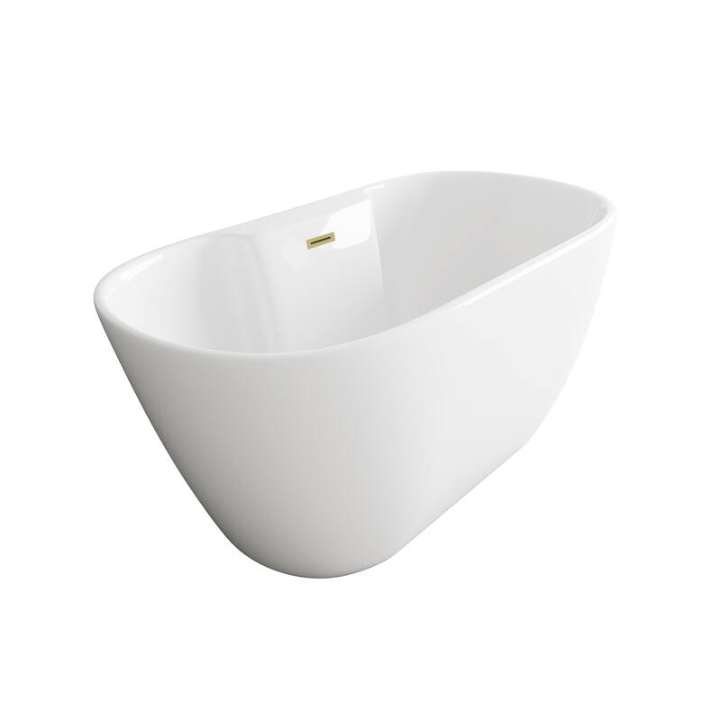Nicolette Bathtub in Glossy White