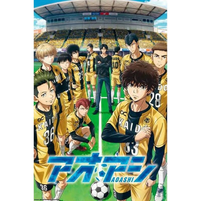 Ao Ashi Esperion FC Art Poster - 24 x 36 Inch
