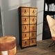preview thumbnail 1 of 17, Brown Wood Rustic Chest 44 x 19 x 12 Brown