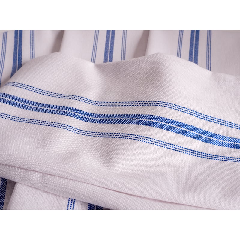 Classic Cotton Stripe Towels, Set of 12