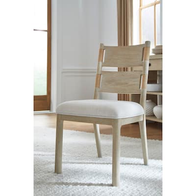 Salt Life Home Sunset Cove Sanibel Brown Upholstered Side Chair Two Pack - 20''W x 23.16''D x 36.5''H