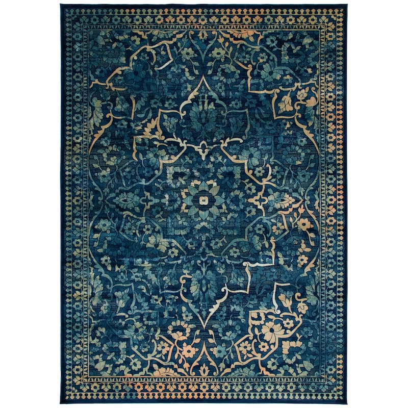 SAFAVIEH Vintage Distressed Boho Valvi Oriental Rug