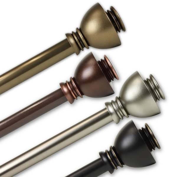 InStyleDesign Tristan Adjustable Curtain Rod Bed Bath & Beyond 16821563