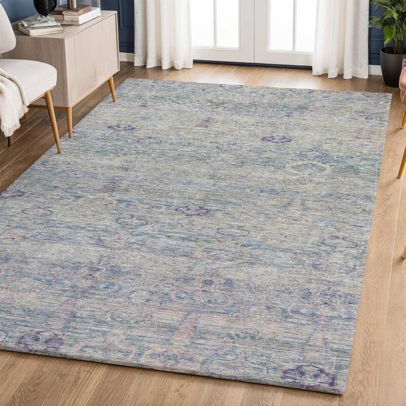 Premium Washable Super Soft Vintage Traditional Mayfield Rug