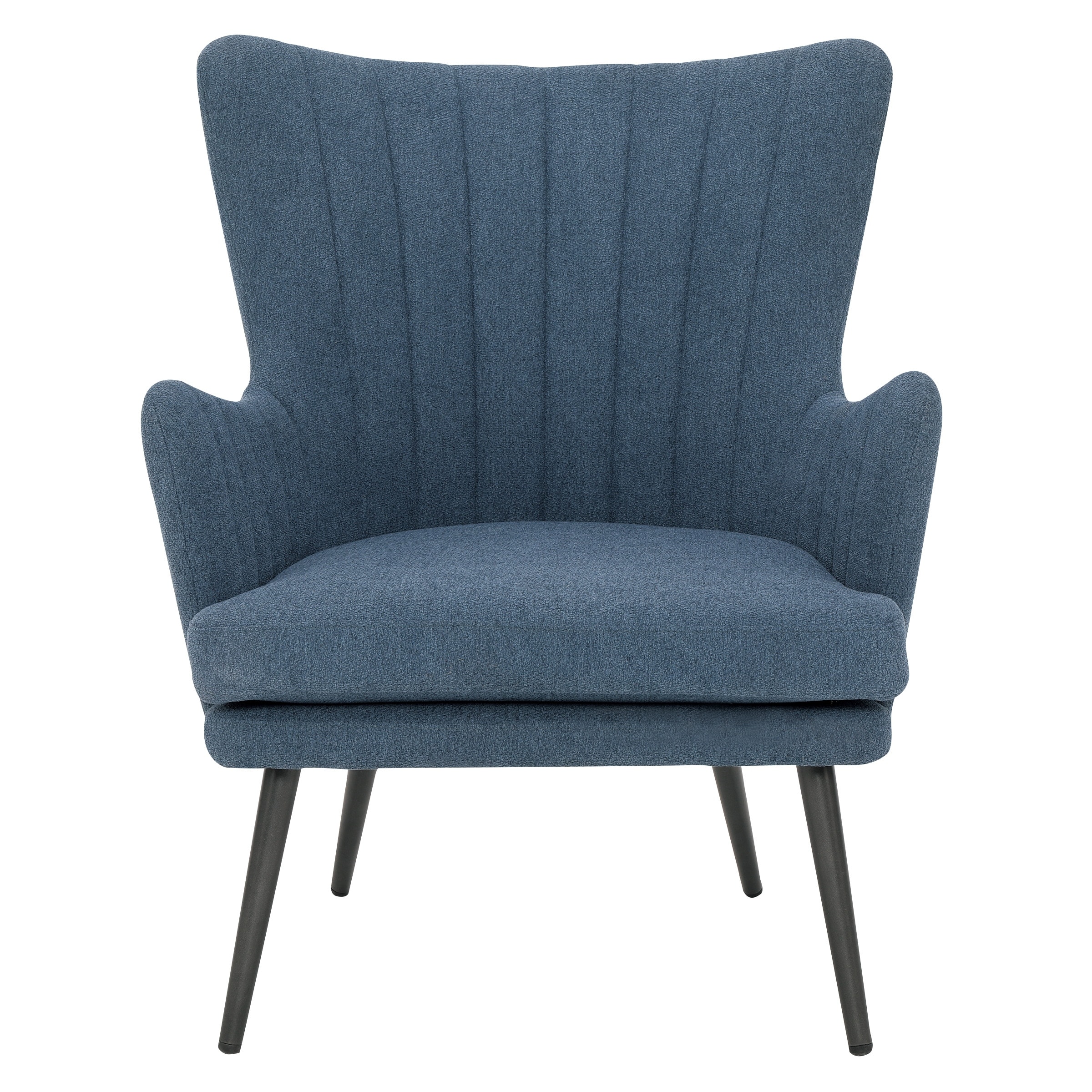 Jenson Accent Chair with Fabric and Grey Legs - Picture 12 of 15