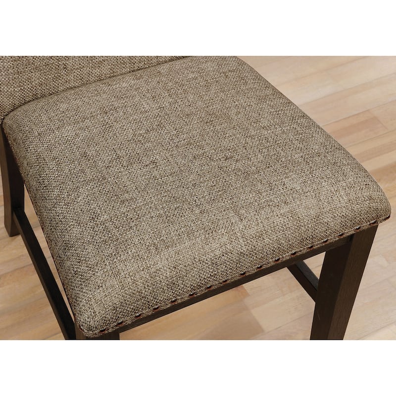 Classic Espresso Finish Side Chairs Furniture Set