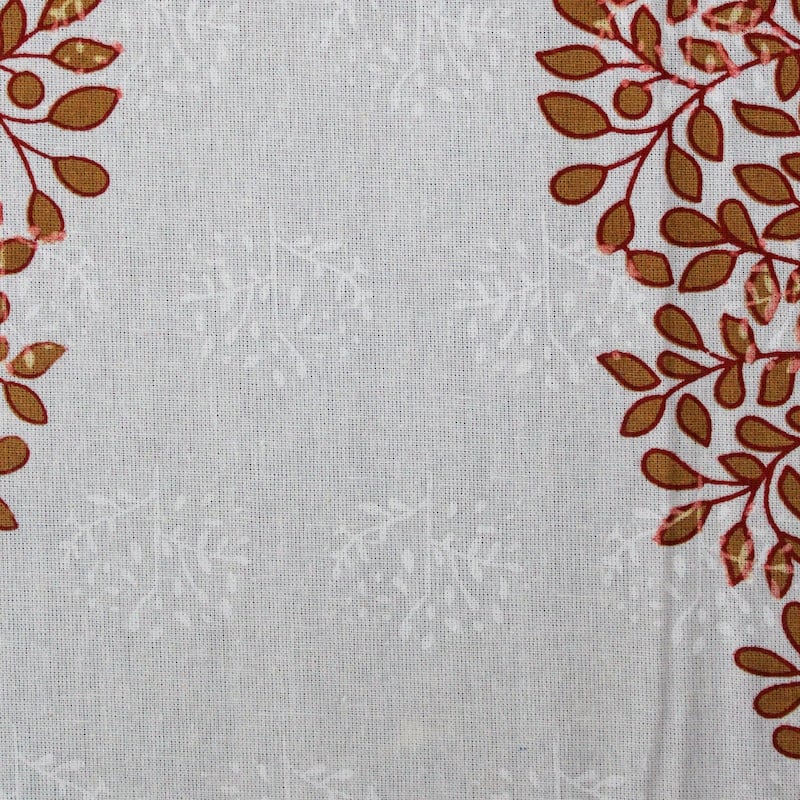 Cotton Regale Tree Of Life Print Floral Tablecloth Collection - 88 x 102 inches