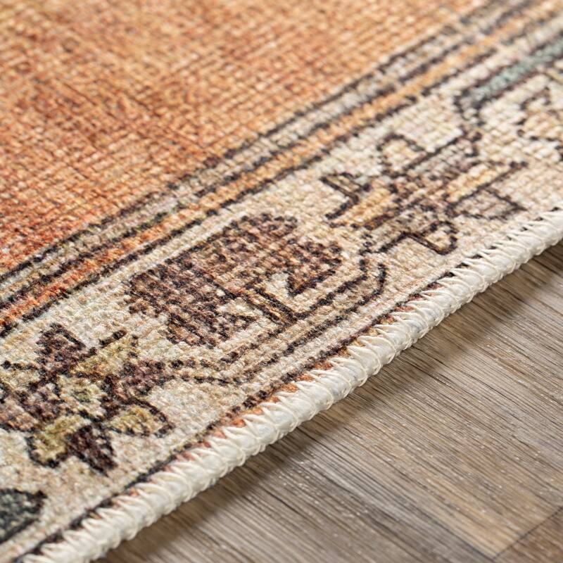 Livabliss Traditional Antiquity Medallion Area Rug