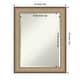 preview thumbnail 100 of 103, Beveled Bathroom Wall Mirror - Elegant Frame
