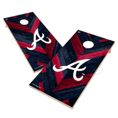 Atlanta Braves MLB Cornhole Board Set